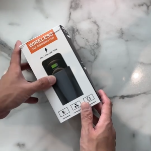 พร้อมส่ง ที่ชาร์จแบตมือถือไร้สายในรถยนต์แบบแก้ว CAR CHARGING CUP ชาร์จเร็ว ช่องชาร์จUSBType-cAUX มีพัดลมระบายความร้อน