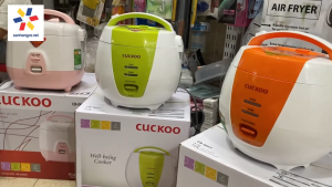Nồi Cơm Điện Nắp Gài Cuckoo CR-0661 dung tích 1L Made in Hàn Quốc bảo hành 24 tháng