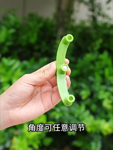 1/5PCS Reusable Green Garden Plant Fixed Clips for Greenhouse Vegetables Flowers Stem Vines Grape Clamp Support Fastener Tools Plant Vine Fixture