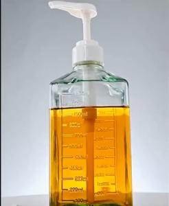 1600ML Sugar Pressure Bottle Plastic Fructose Squeeze Bottle Syrup Quantitative Pressure Head Bottle