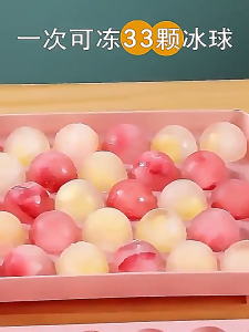 4Living 🇲🇾 Ice Maker Ice ball Cube Tray Jelly Maker Ice Maker Tray Plate Round Ice Ball Dulang Pembuat Ais Jelly 冰块模具