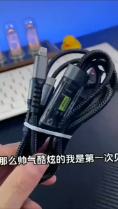 3 in 1 Max 100W 6A Fast charger Cable USB To Type-C Micro Data Cable For Android ios typec