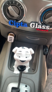 Tongkat Perseneling Mobil Karakter DOGGY ANJING Shift Knob Tuas Gigi Gear Sticks Manual Universal