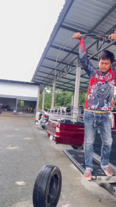 คัน Black cobra เนื้อการ์ไฟท์ผสมไฟเบอร์ แบบ 2 ท่อน ต่อกลาง