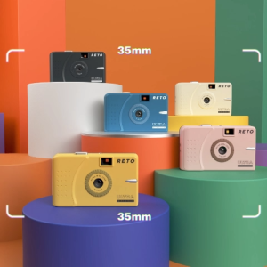 RETO Ultra Wide & Slim 135 35mm Compact Reusable Film Camera: A No Flash Outdoor Hiking MVP