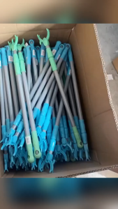 Clothes Fork Clothes Rail Adjustable Clothes Pole Fork Clothes Hook Picker U Clothes Hook With Extended Pole