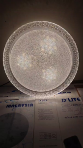 A43 32wX2 LED Mordern Ceiling Lamp Diamond Sand 3C SAMSUNG Chips Dimmable with Remote Control
