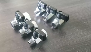 Mini Ball Valve Stop Kran Kupu-Kupu Male Female 1/4" inch