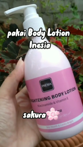 Inesia Body Lotion 300ml | Lotion Pemutih Badan BPOM | Hand Body Inesia