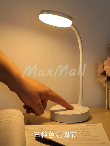 Lampu LED Meja Belajar USB Lampu Tidur Wireless Lampu Konten Kreator Lampu Belajar Multifungsional LED Usb Rechargeable Lampu Meja Belajar Lampu Meja Belajar Leher Flexible