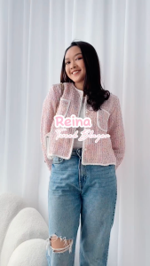 ELYCLOTH | REINA TWEED BLAZER | BLAZER WANITA PREMIUM TWEED