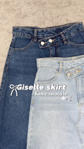 Onetta - GISELLE Skirt - Rok Jeans High Waist Korean Style