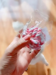 Đồ chơi cho Chó gặm sạch răng bằng dây thừng hình trái banh tròn 5cm (mẫu mới) - Love Pets Shop