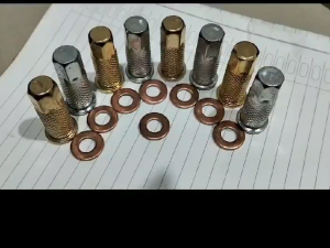 MUR NANAS GOLD M8 HEAD RX KING RXK RXZ RXS MUR HEAD NANAS F1ZR SATRIA NINJA MUR BLOK HEAD MIO JUPITER VEGA RING TEMBAGA TEBAL HARGA 1 SET