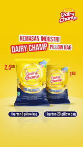 Susu Krimer Kental Manis SKM Dairy Champ bantal 1Kg/2.5Kg