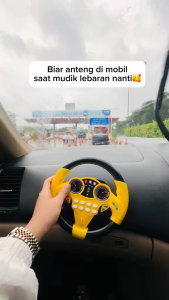 Mainan Setir Mobil Anak Mainan Edukasi Anak Setir Mobil Steering Wheel Musik Mainan Setir Musik Edukasi Bayi Anak Stir Musical Car Mobil Motorik by Einstein-Store