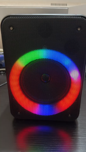 4-Inch Rechargeable Portable Karaoke Bluetooth Speaker with Microphone KTS-1111