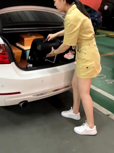 Travelcompanion New 20 Inch 2-in-1 Kids Ride On Luggage Kids Scooter Cartoon Suitcase Lazy Sturdy Suitcase