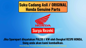 Tutup Roller Beat Fi New LED Deluxe Street Genio Scoopy New K0J Original AHM Honda 100%