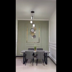 Lis Molding PVC Gold Dinding Lebar 4cm Panjang 15 Meter Dekorasi Kualitas Premium Warna Emas/Gold