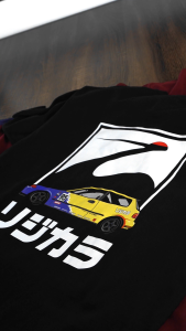 Honda Civic Spoon EG ESI Car - JDM Racing Automotive T-Shirt (Honda Accessories) | AUTOMOTEEVE