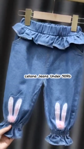 JOGER BUNNY JEANS JOGER ANAK PEREMPUAN 1-4 th Celana Panjang Anak