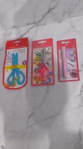 Faber Castell Gunting Anak 180769: Gunting Serbaguna & Aman untuk Anak