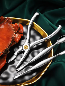 ArtLiving Crab Cracker Lobster Cracker Nut Cracker Seafood Tool Set Kit
