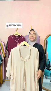 LD 140 YURI KIMONO: Home Dress Kimono Daster Premium Busui Lahiran Hospital Friendly Ukuran Jumbo