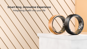 Smart Ring Activity Fitness Tracker Cincin Pintar Digital Tahan Air Heart Rate Sleep Monitor Blood Oxygen Steps Finger Ring for IOS Android Pria Wanita Gifts R02