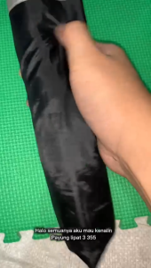 Payung lipat 3 polos warna / payung GRC - GR355