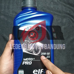 ELF Moto 4 Pro 20W50 Oli Semi Synthetic Motor Sport Universal 1Liter