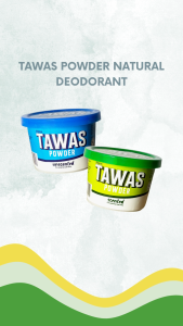 Danns Aid Tawas Powder: Natural Body Odor Control & Deodorant Powder