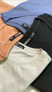 Áo Thun Nam COUPLE TX - Áo Thun Trơn Slim Basic Cổ Tròn MTS 1325