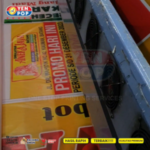 TEBAL 440 gsm Cetak Spanduk Flexi Cetak Banner Backdrop Background Murah Hires