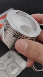 RUI Blok Bore Up Set Beat Fi KZL (Stater Kasar) 130cc Piston 545mm Pin 13 Untuk Beat Fi Scoopy Fi Spacy Fi KZL (Stater Kasar)