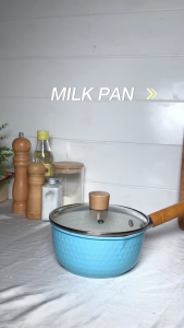 Panci Rebus Susu Anti Lengket Tutup Kaca Asta Milk Pan 16 cm