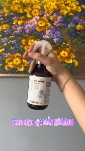 Bình Xịt Phòng Tinh Dầu Thiên Nhiên Hoa Oải Hương Thơm Lâu VINA TƯƠI 100ml/500ml Hương Thơm Tĩnh Tâm Khử Mùi Hiệu Quả