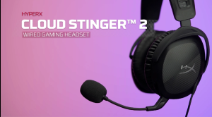 HyperX Cloud Stinger 2 Wired Gaming Headset (Black 519T1AA)