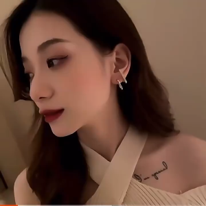 Anting Wanita Korea Model Hiasan Permata Stud Earrings Accesories Fashion Model Terbaru Tindik Tusuk Giwang Hijab Aksesoris Anting