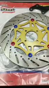 Piringan Cakram Depan Lebar 300mm Plus Breket PNP Motor Jup-Z Vega Lama F1ZR NOUVO Jup-Z Burhan