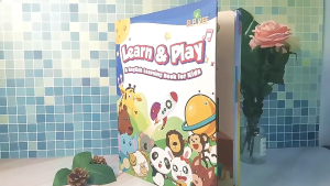 EZYLITTLES Learn & Play English Audio Word Book Kid Early Learning Education Interactive Book Preschool Encyclopedia