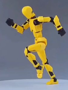 13 Action Figure Multi Jointed Movable Robot Toy 3D Printed Mannequin Toys Dummy 13 Mechanical Style DIY