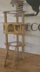 Mã CT005 trụ cào móng cho mèo PETDECOR tạo không gian chơi cho boss