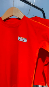 KAOS LENGAN PENDEK UNTUK ANAK DENGAN TEMA PANDA-GREEN-TEA BAHAN TEBAL DAN TIDAK PANAS