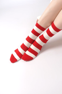 Tất YOGA Vớ Thể Thao Nữ Cổ Cao TAT 0815 Chống Trượt Cao Cấp Mềm Mại Siêu Dày Êm Chân Thoáng Khi Đàn Hồi Tốt