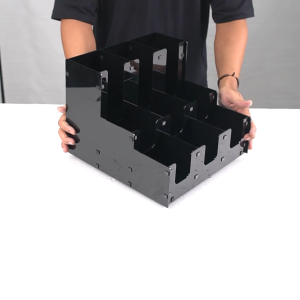Cup Organizer Sederhana Isi 9 Slot Rush Hour Bahan Full Akrilik