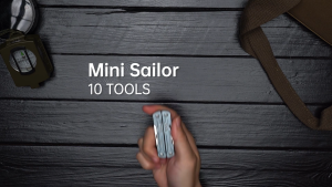 NexTool Mini Sailor Black Compact Multi-Tool with 10 Functions 10-year warranty