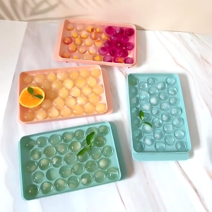 ✧YUKSHOPING✧ Cetakan Es Batu Bulat 33 Grid & Alat Pencetak Puding Cokelat Jelly 33 Kotak