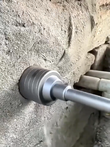 ISKU Mata Bor Hole Saw Lubang Tembok Beton Hole Saw Hollow Core Hole Saw Pelubang Beton SDS plus